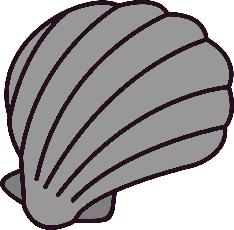 ícone de vetor de concha