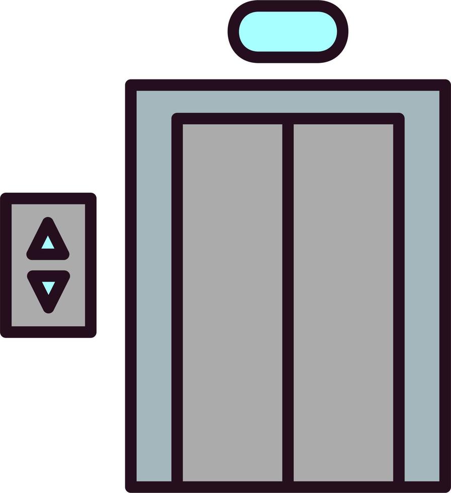 ícone de vetor de elevador