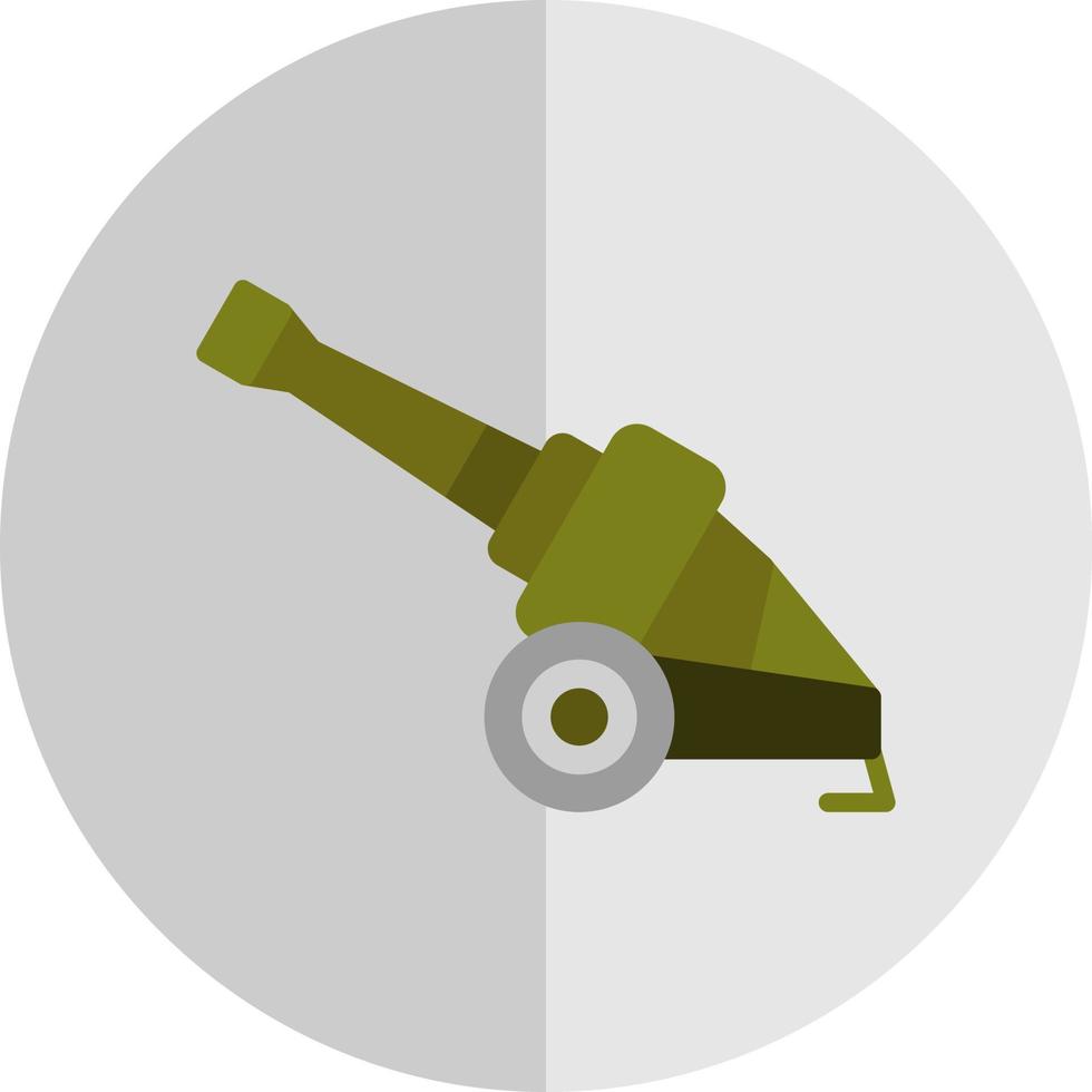 ícone de vetor de artilharia