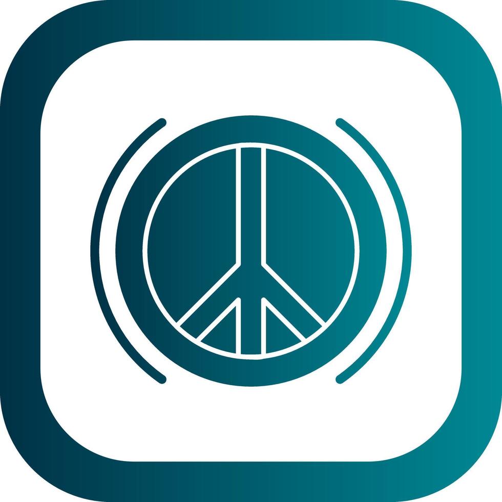 ícone de vetor de paz