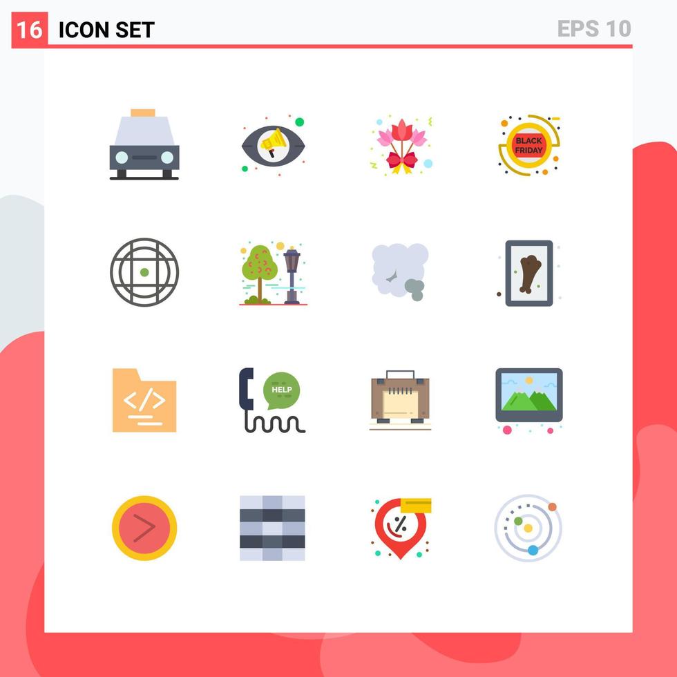 16 universal plano cores conjunto para rede e Móvel formulários esporte bola ramalhete venda Sexta-feira editável pacote do criativo vetor Projeto elementos