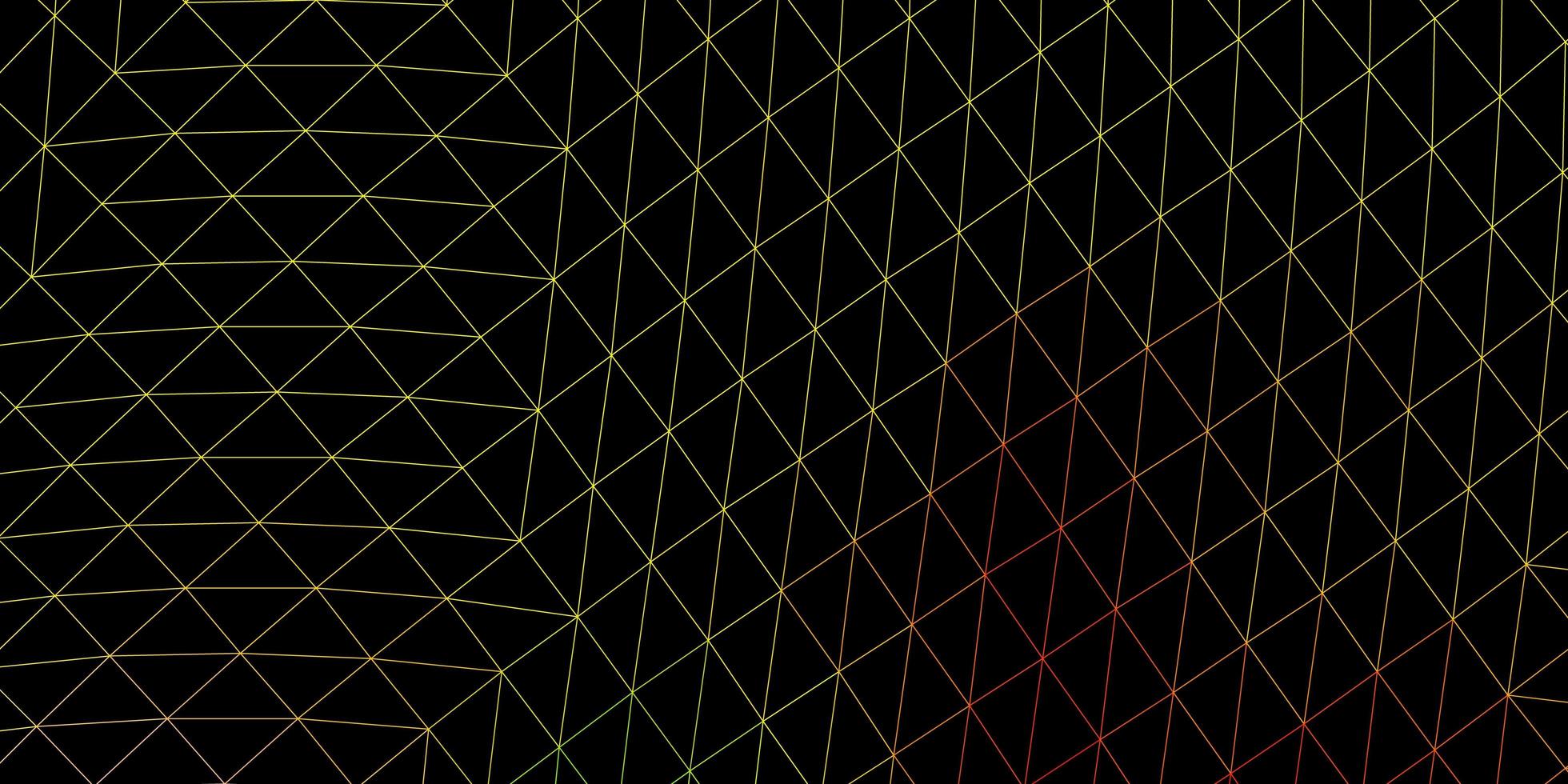 luz padrão poligonal do vetor multicolor.