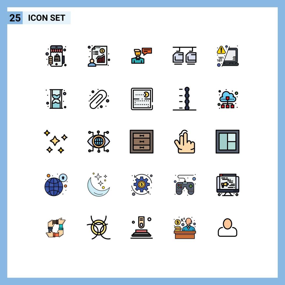 25 criativo ícones moderno sinais e símbolos do decodificar transporte bate-papo carro conversação editável vetor Projeto elementos