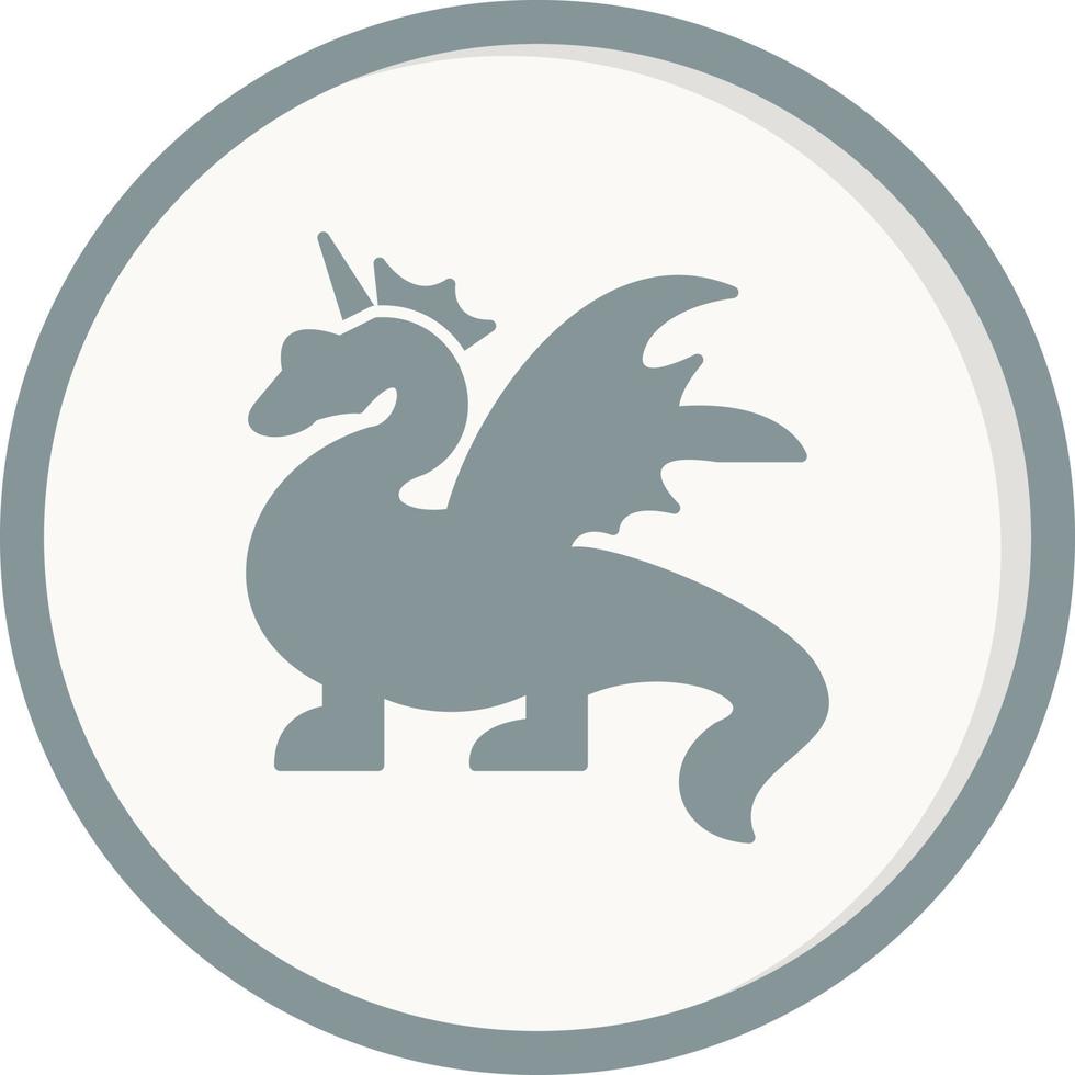 ícone de vetor de dragão