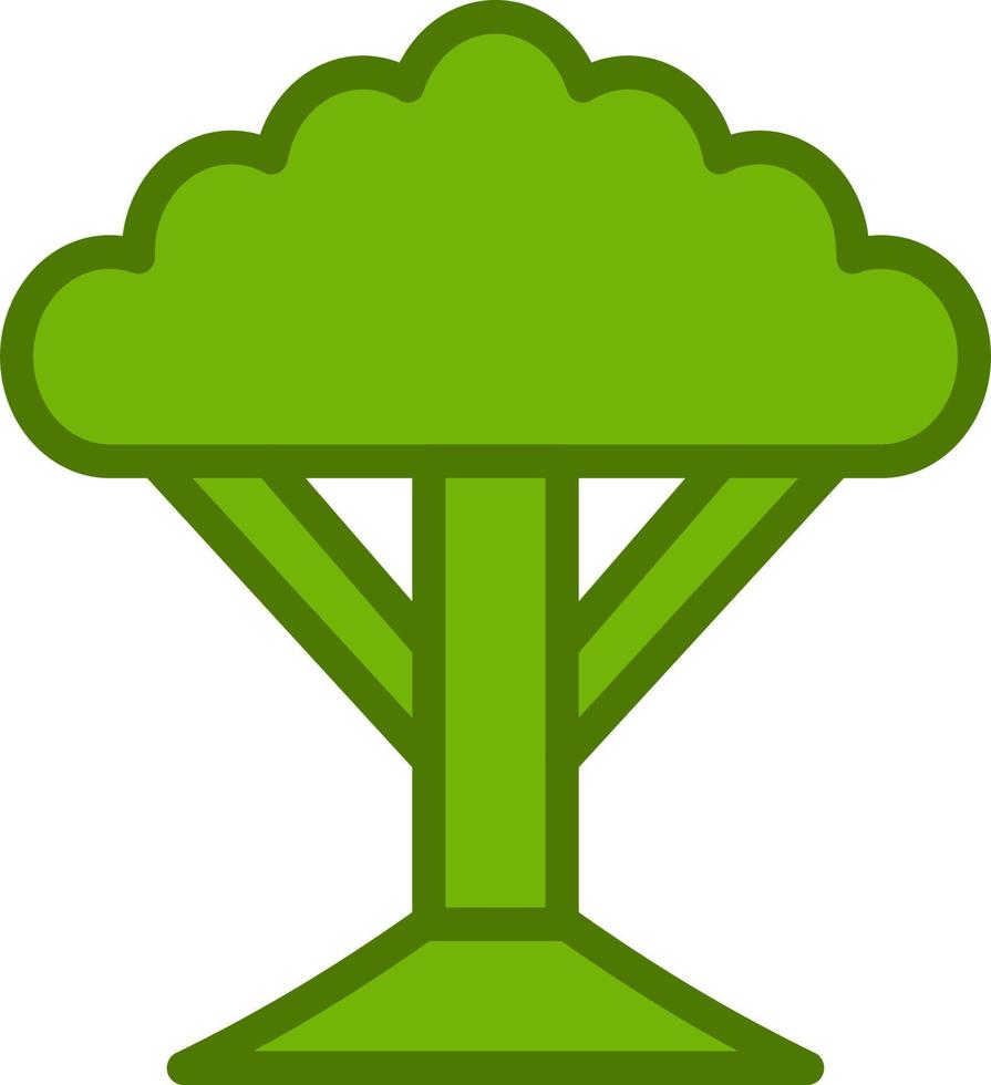 socotra árvore vetor ícone
