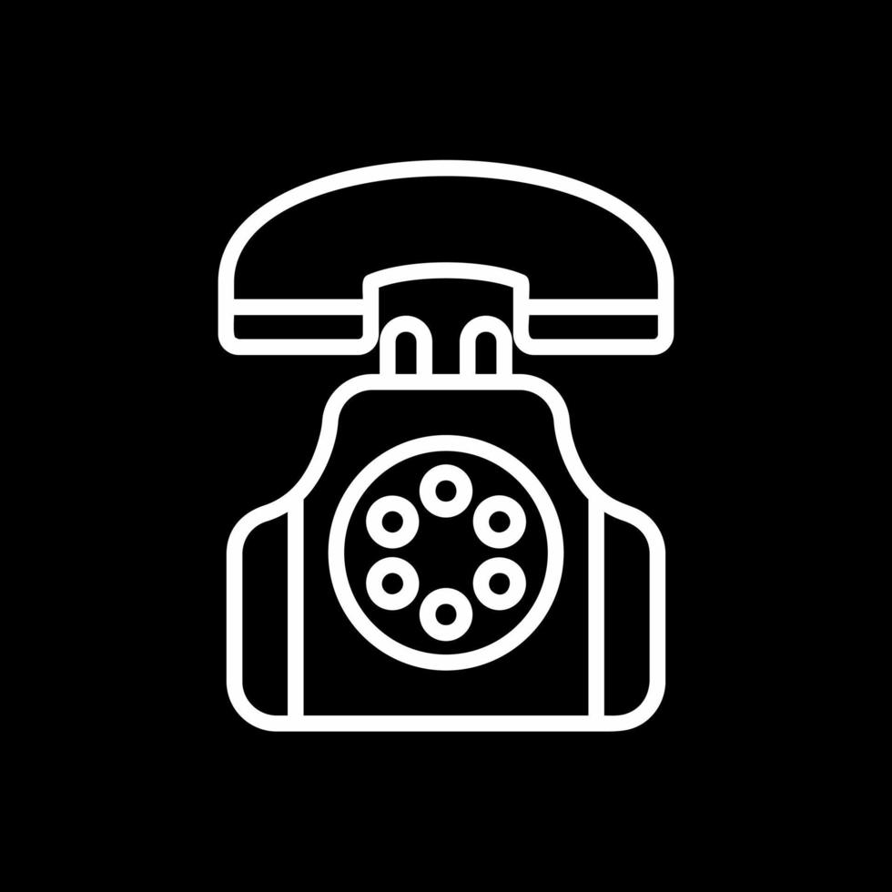 design de ícone de vetor de telefone