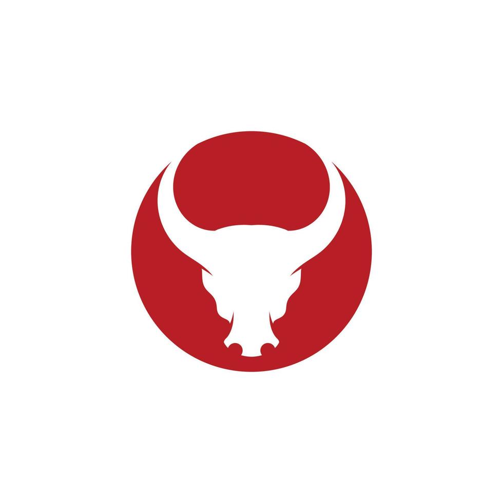 Taurus logo template vector icon ilustração design