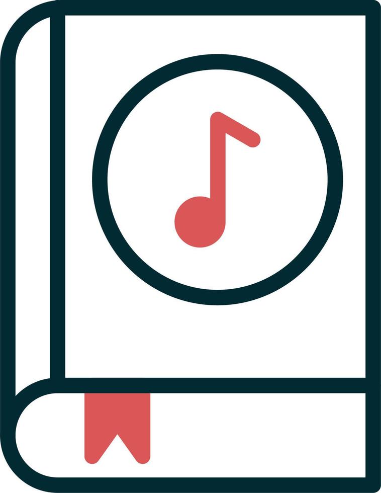 ícone de vetor de audiolivro