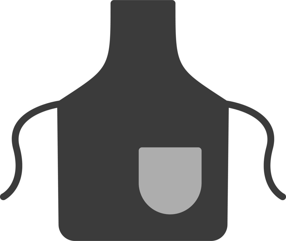 ícone de vetor de avental