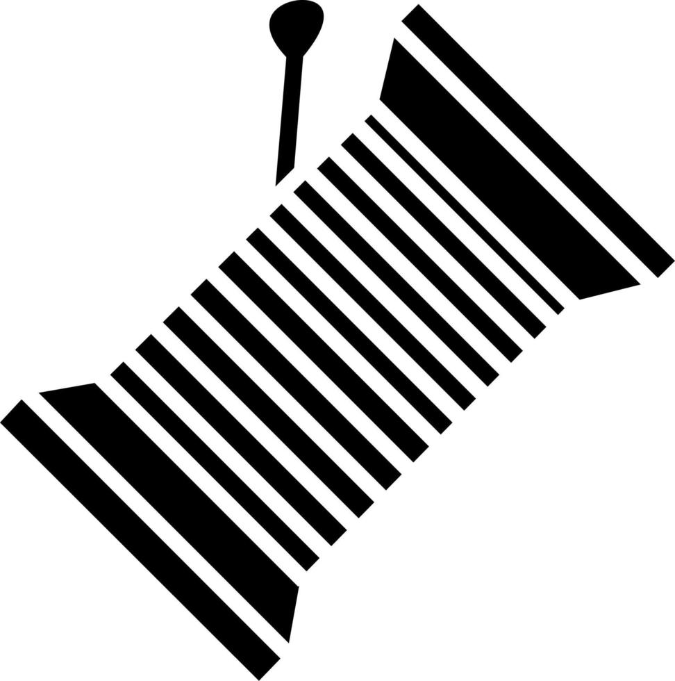 ícone de vetor de carretel de linha