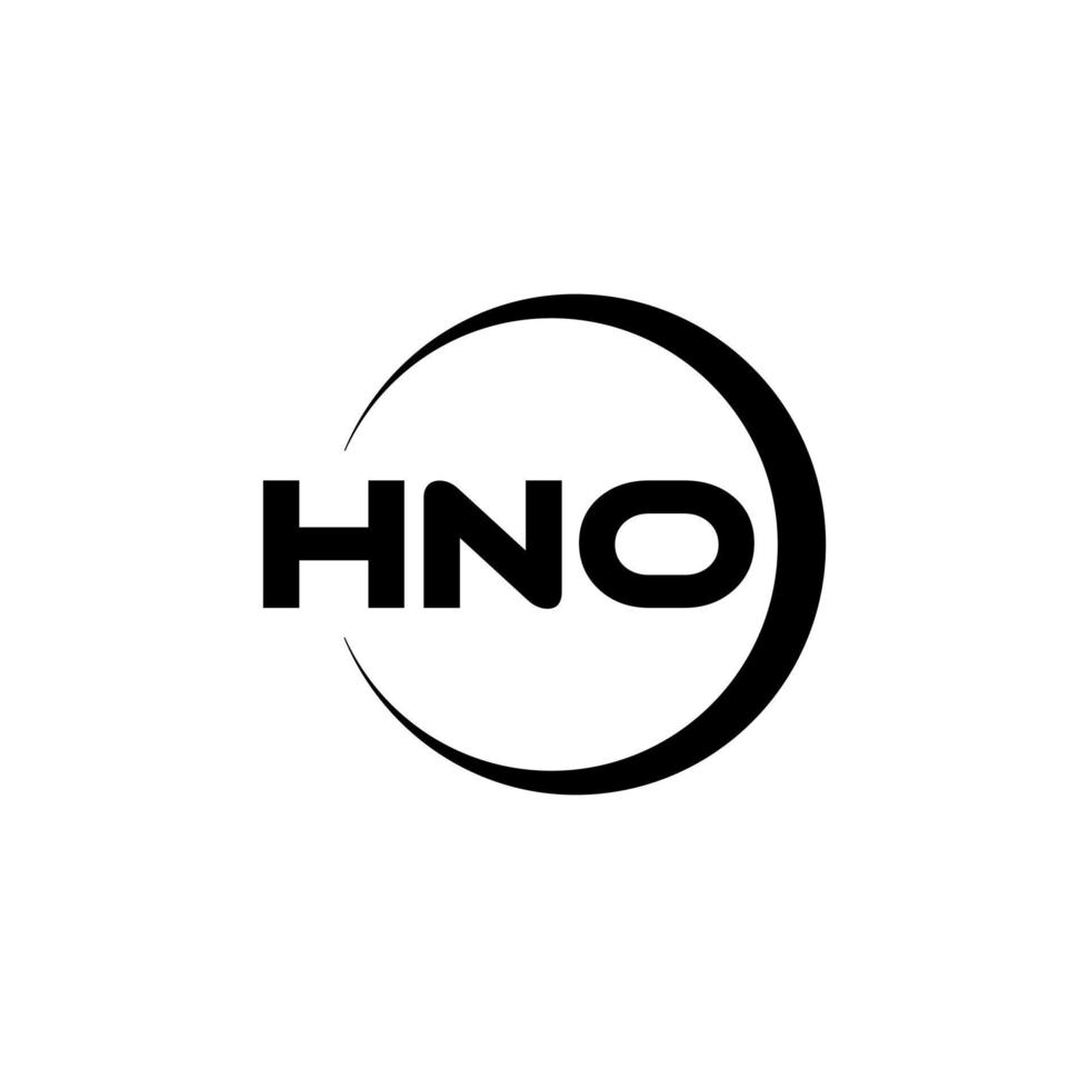 hno carta logotipo Projeto dentro ilustração. vetor logotipo, caligrafia desenhos para logotipo, poster, convite, etc.