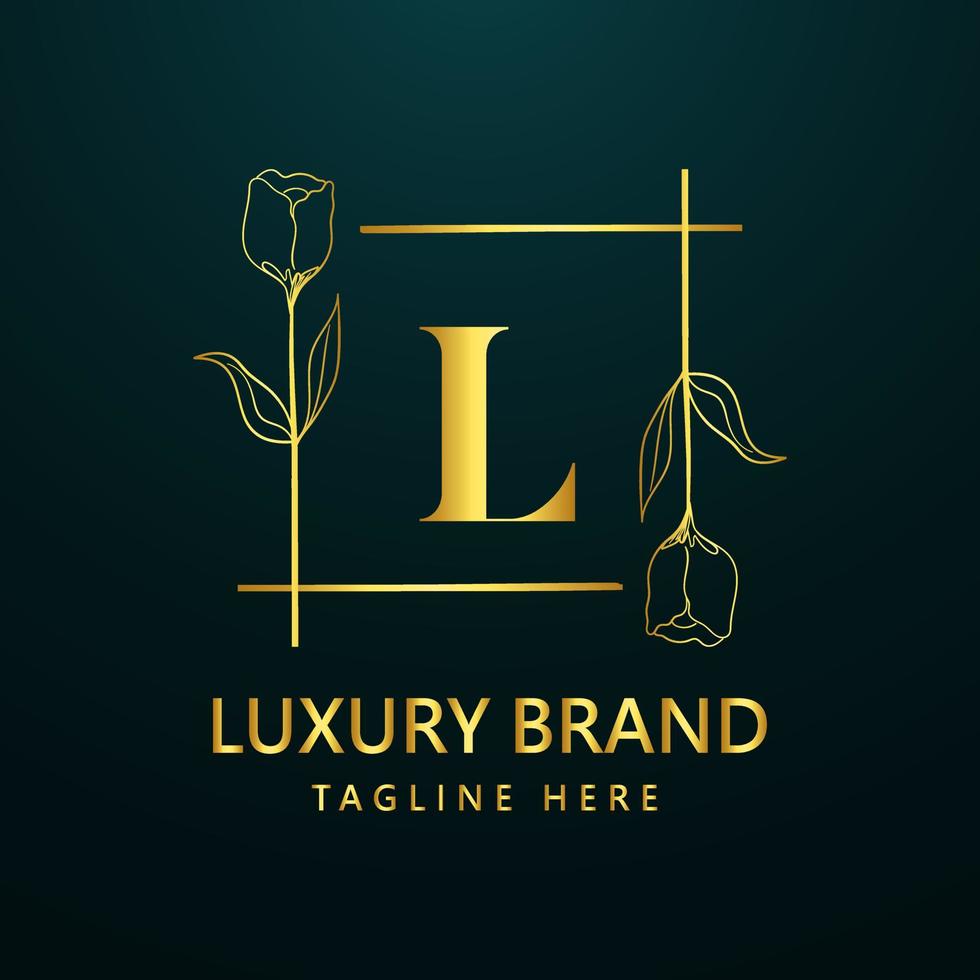 Prêmio carta eu logotipo ícone Projeto. luxo joalheria quadro, Armação gema Beira logotipo. beleza, moda, spa ícone, floral logotipo Projeto vetor