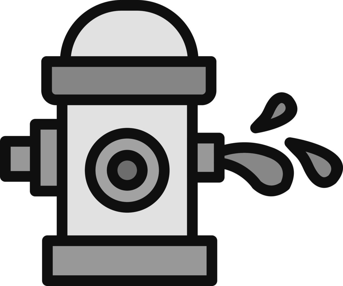 ícone de vetor de hidrante