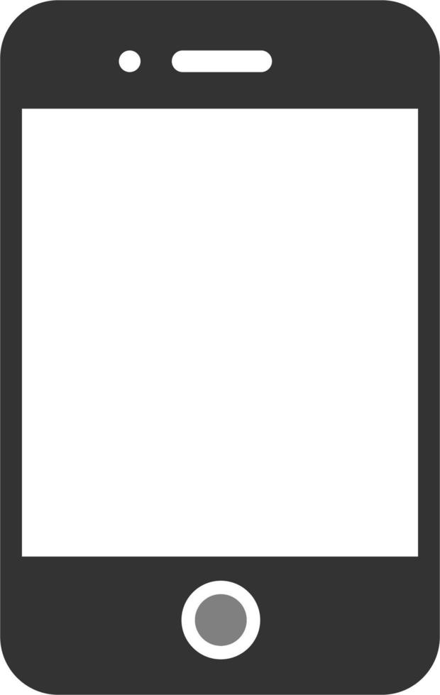 ícone de vetor de telefone móvel