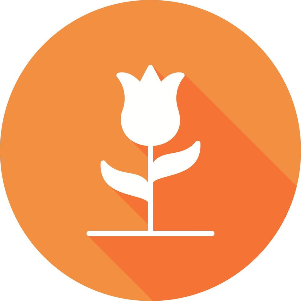 ícone de vetor de tulipa