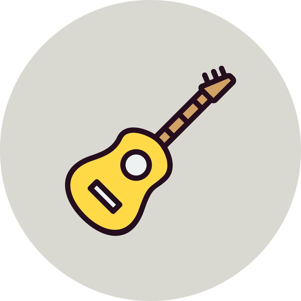 ícone de vetor de guitarra