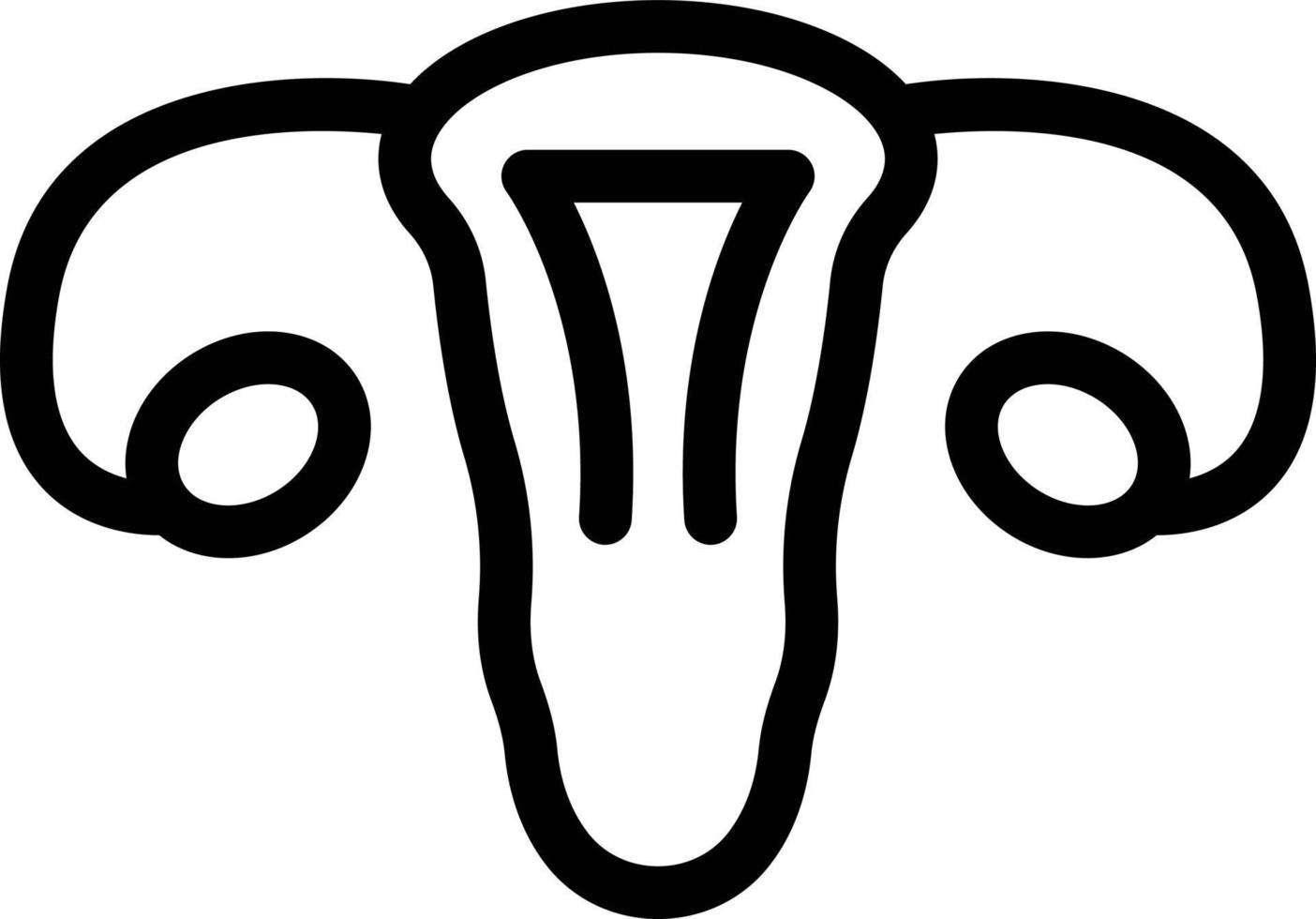 ilustração vetorial de vagina em ícones de símbolos.vector de qualidade background.premium para conceito e design gráfico. vetor