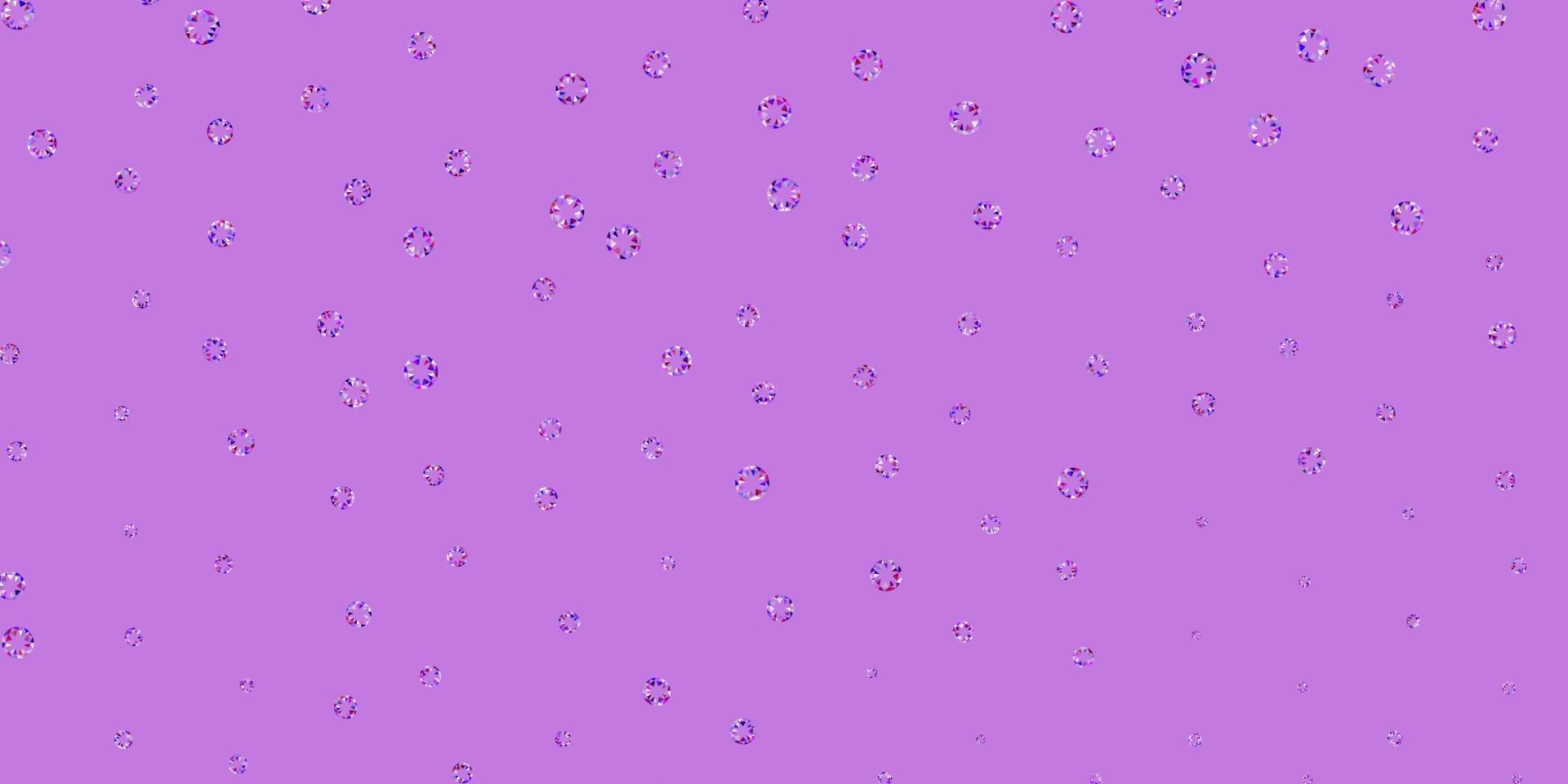 textura de vetor roxo, rosa claro com discos.