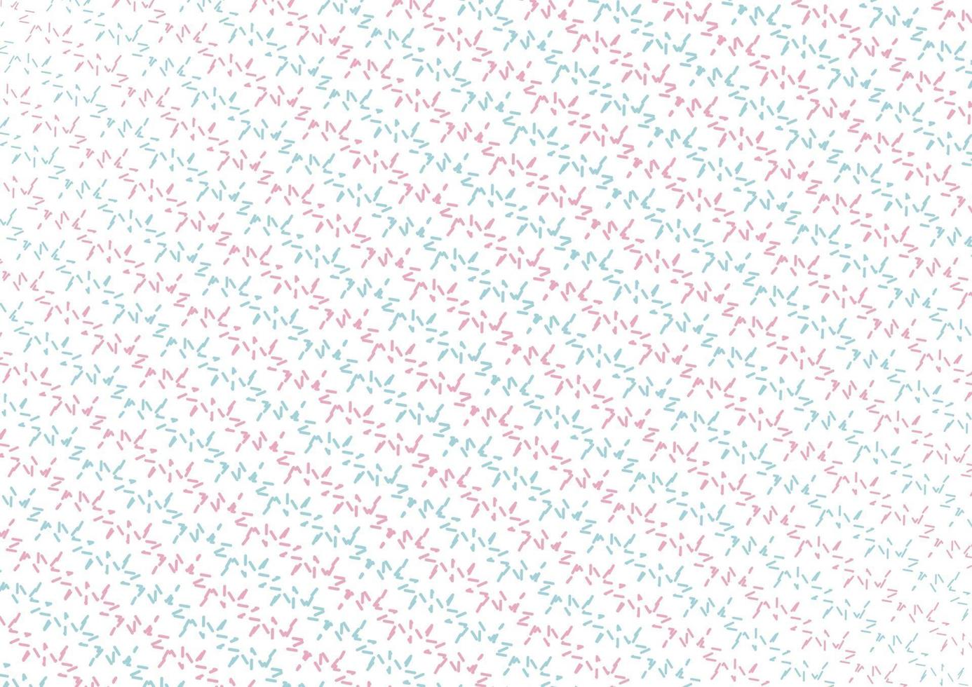 linha abstrata padrão azul e rosa sobre fundo branco e textura. vetor