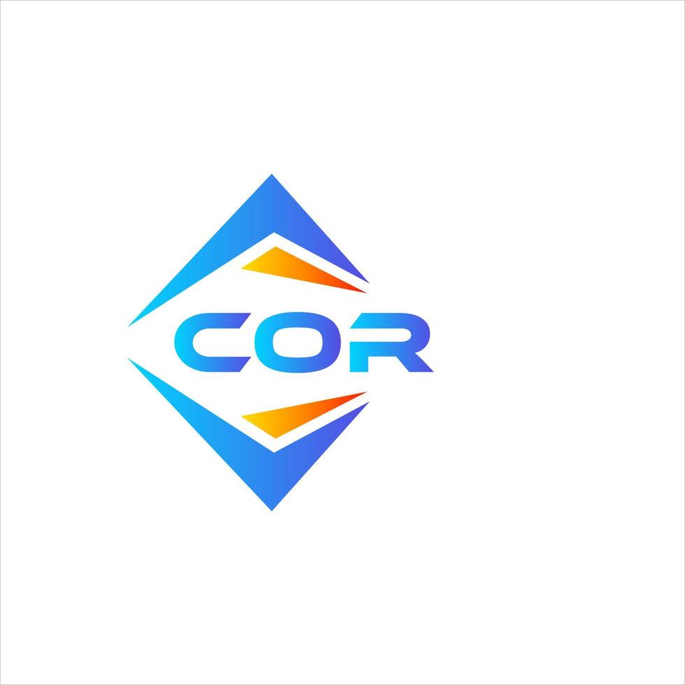 cor abstrato tecnologia logotipo Projeto em branco fundo. cor criativo iniciais carta logotipo conceito. vetor