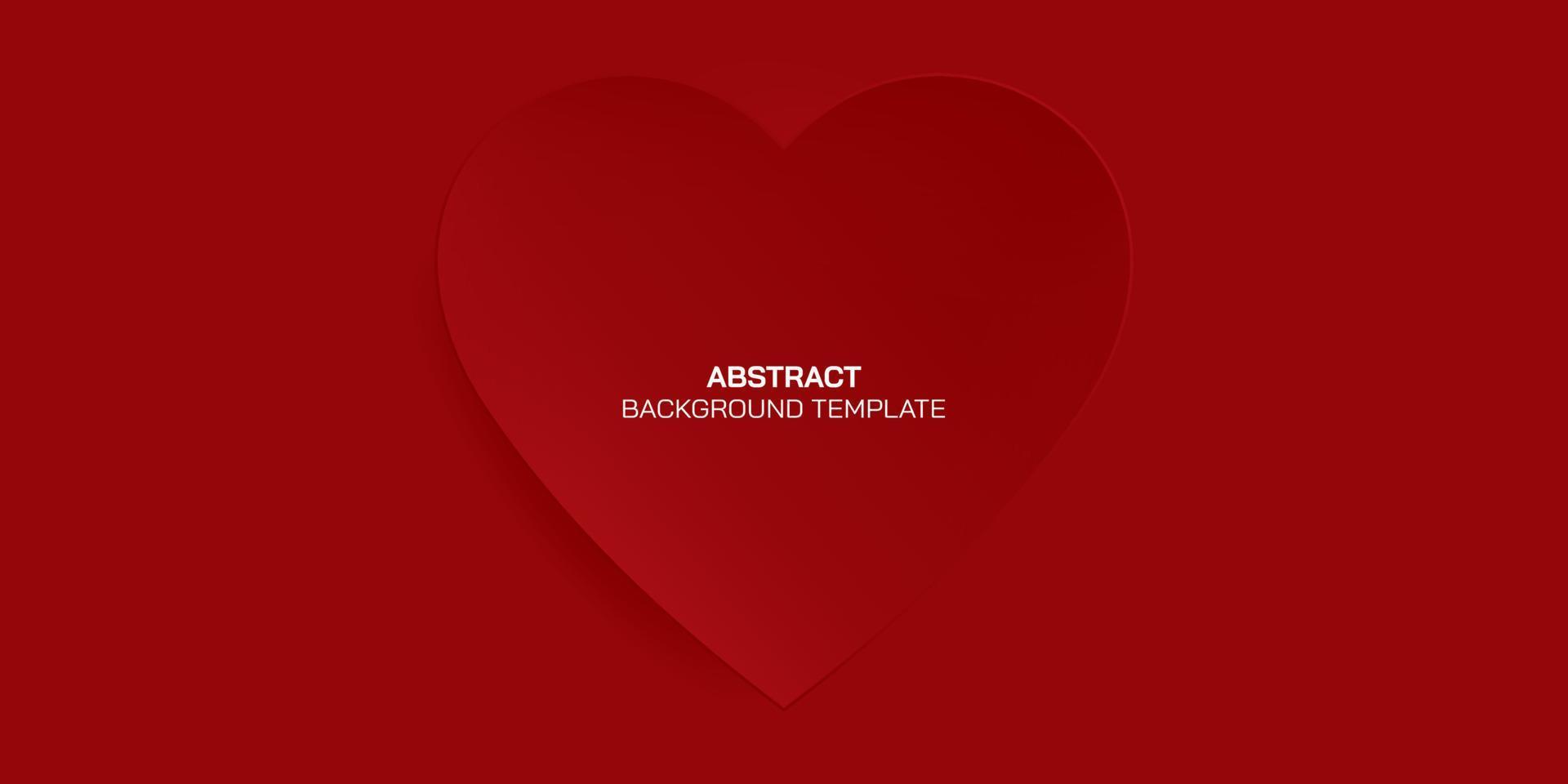 vermelho suave 3d coração forma ilustração para Cosmético produtos mostrar. elementos para dia dos namorados dia festival Projeto. vetor