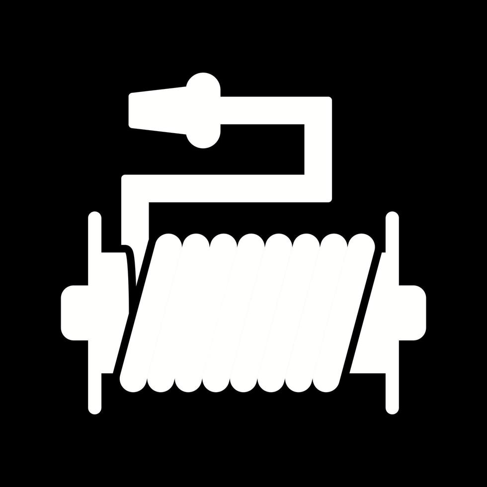 ícone de vetor de mangueira de água