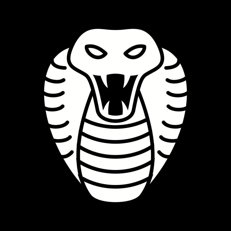ícone de vetor de cobra