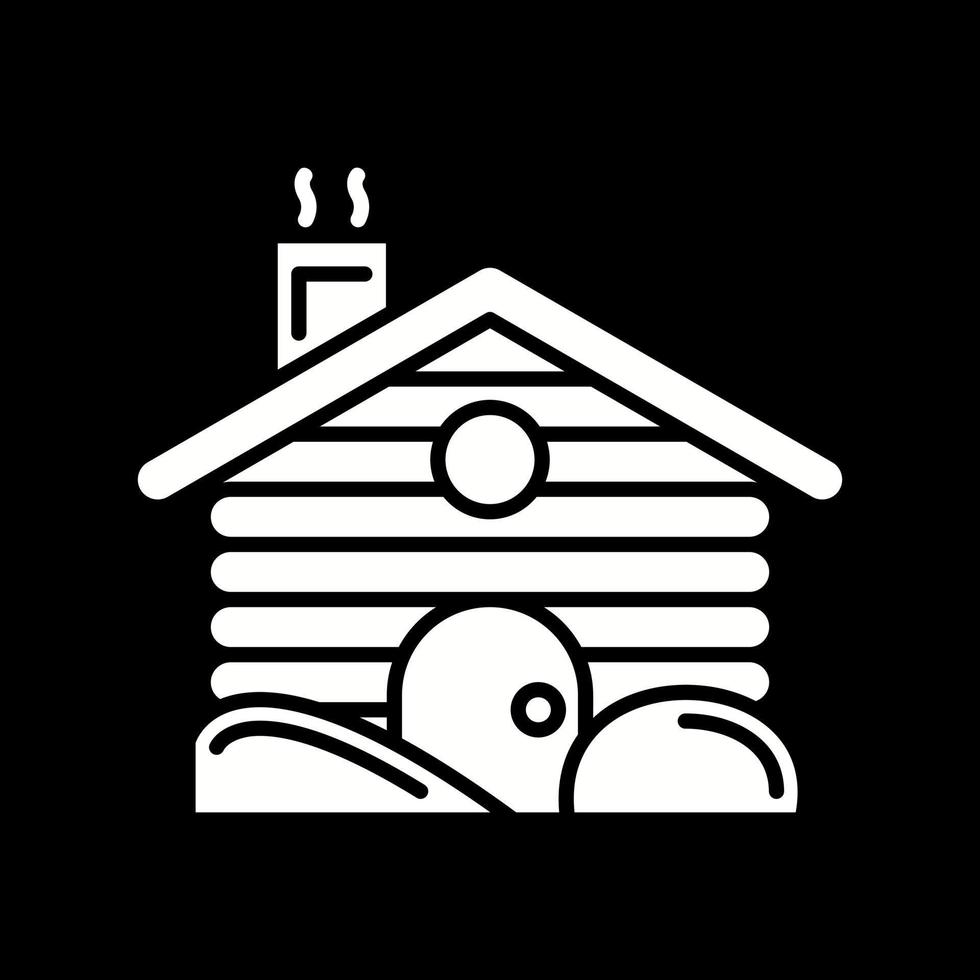 ícone de vetor de cabine