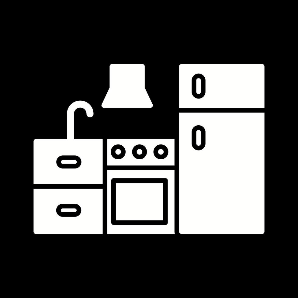 ícone de vetor de cozinha