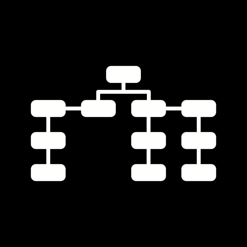 ícone de vetor de estrutura de seo exclusivo