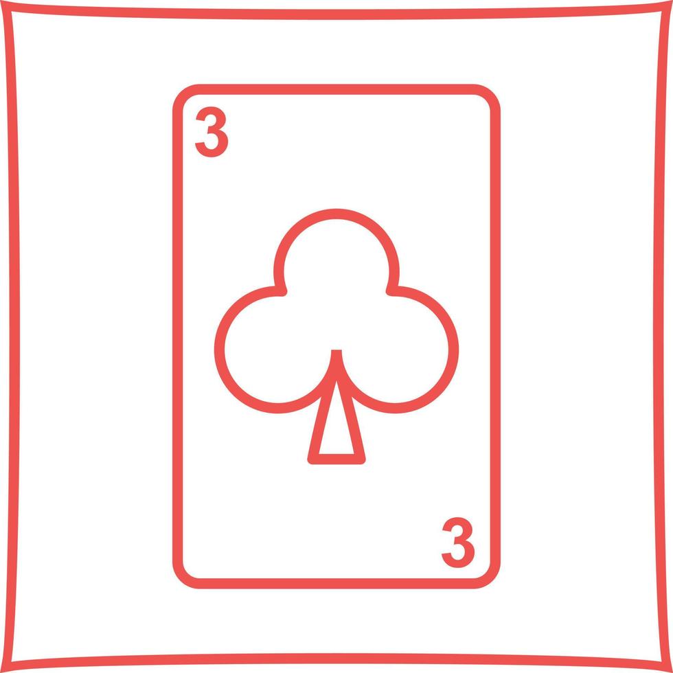 ícone de vetor de cartão de clubes