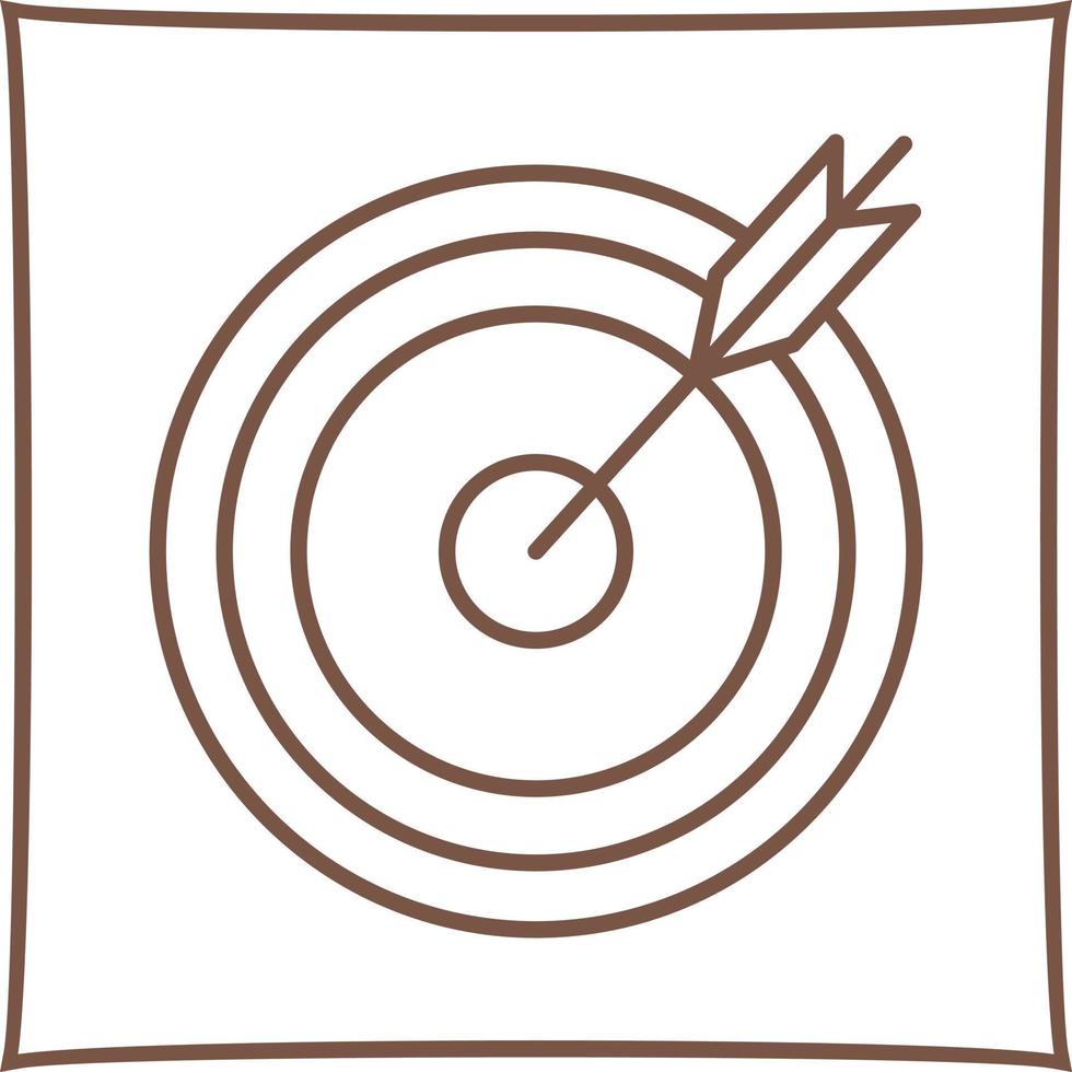 ícone de vetor de jogo de dardos