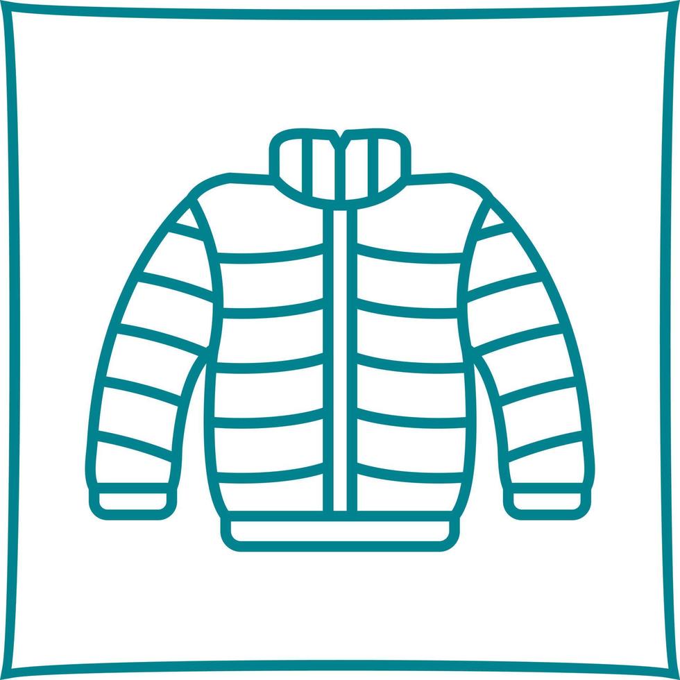 ícone de vetor de roupas de inverno