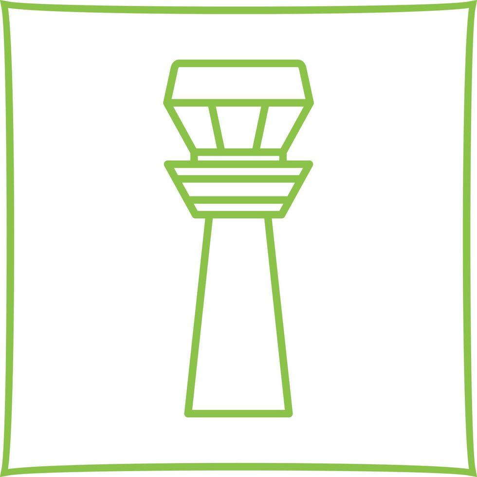 ícone de vetor de torre de controle