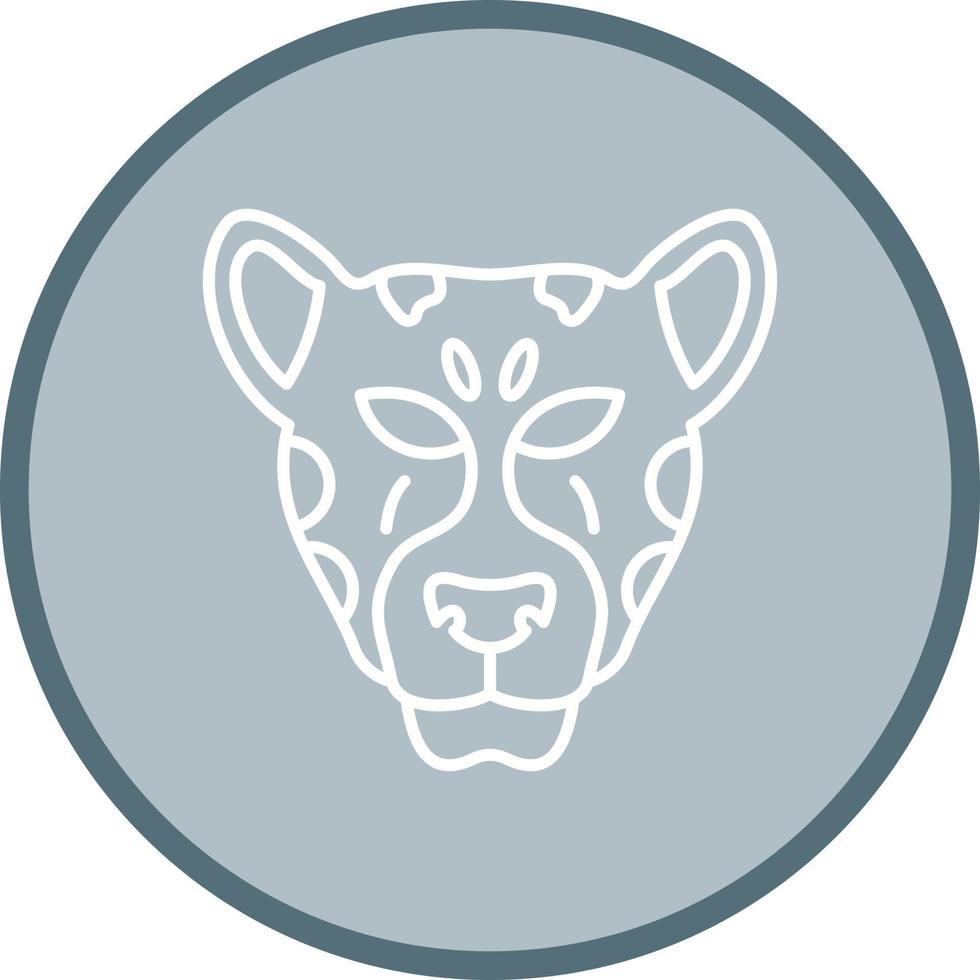 ícone de vetor de leopardo