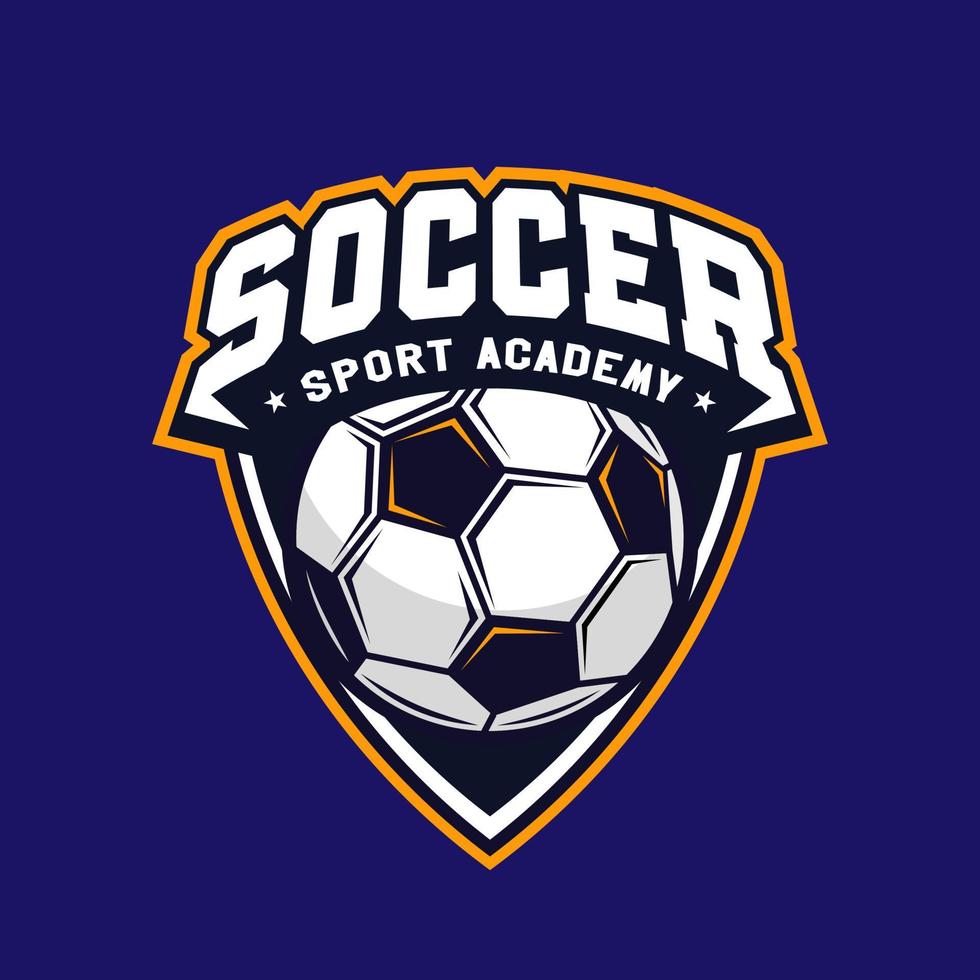 futebol esporte equipe logotipo ilustração vetor