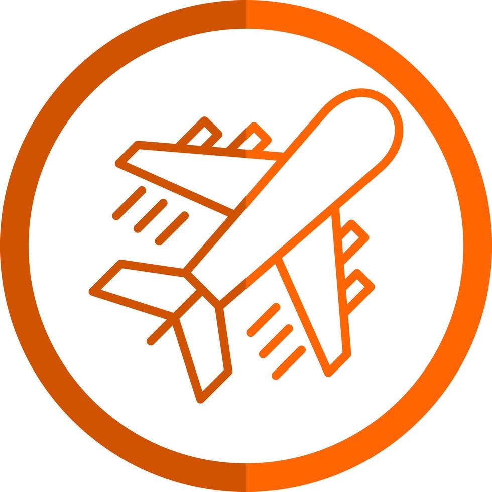 design de ícone de vetor de companhia aérea