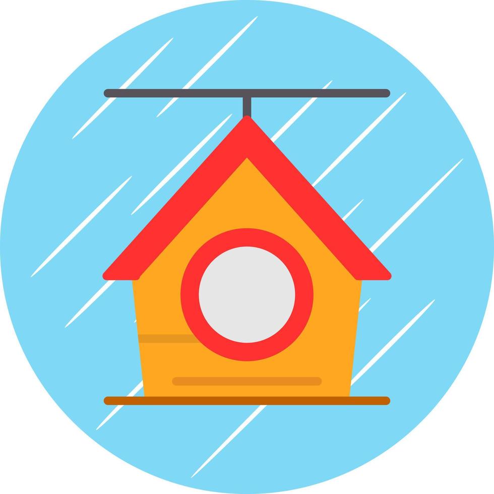design de ícone de vetor de casa de pássaros