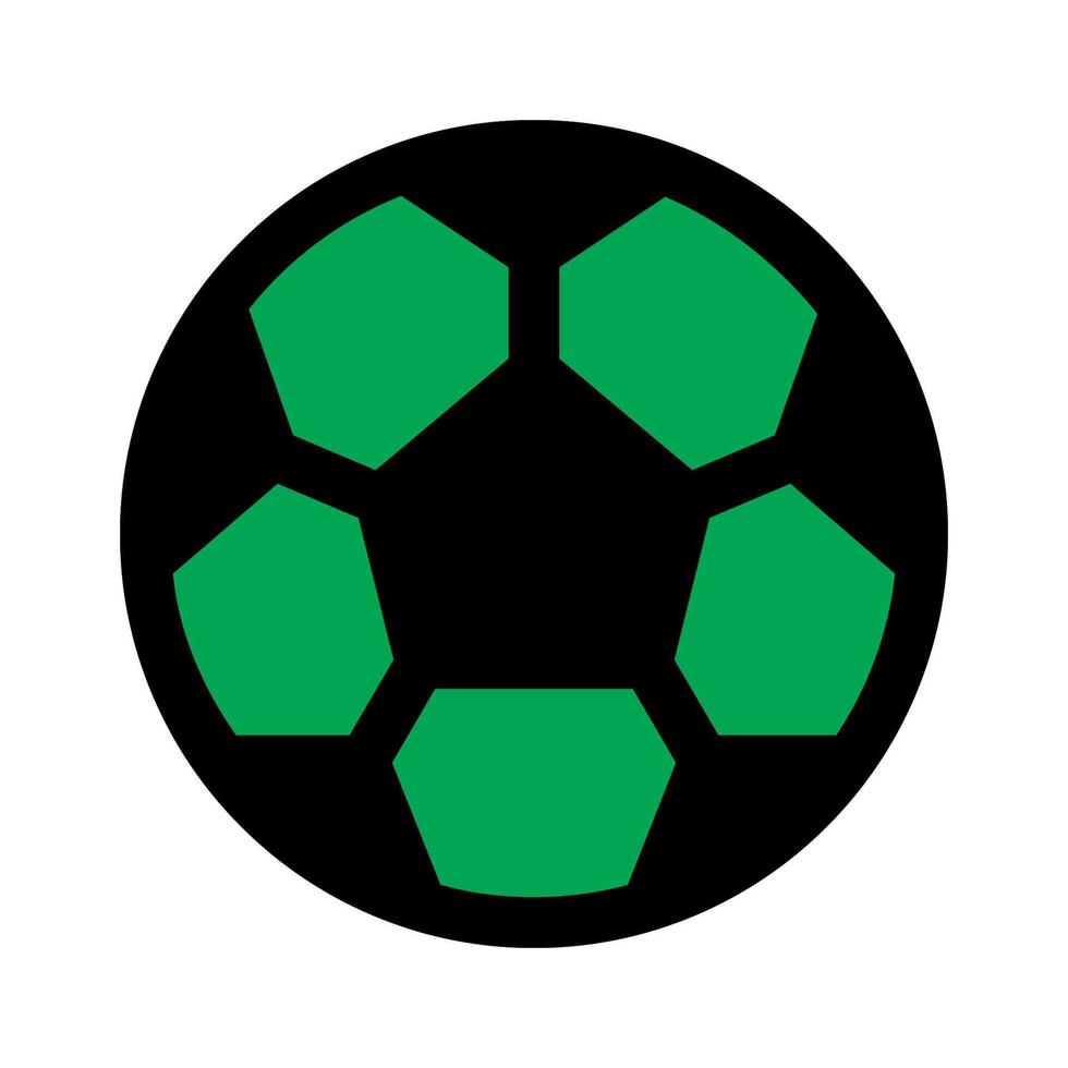 linha de ícone de bola de futebol isolada no fundo branco. ícone liso preto fino no estilo de contorno moderno. símbolo linear e traço editável. ilustração em vetor curso perfeito simples e pixel.