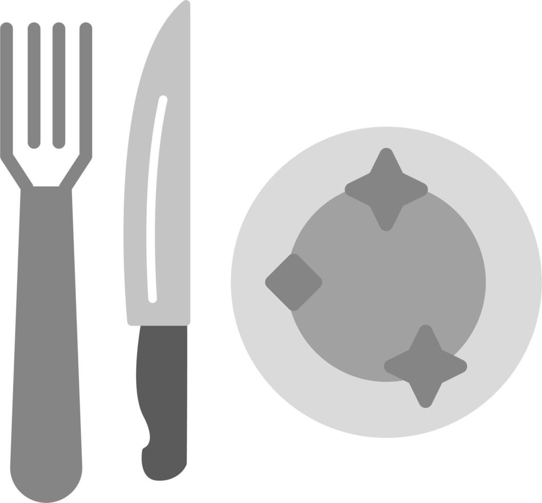 ícone de vetor de jantar