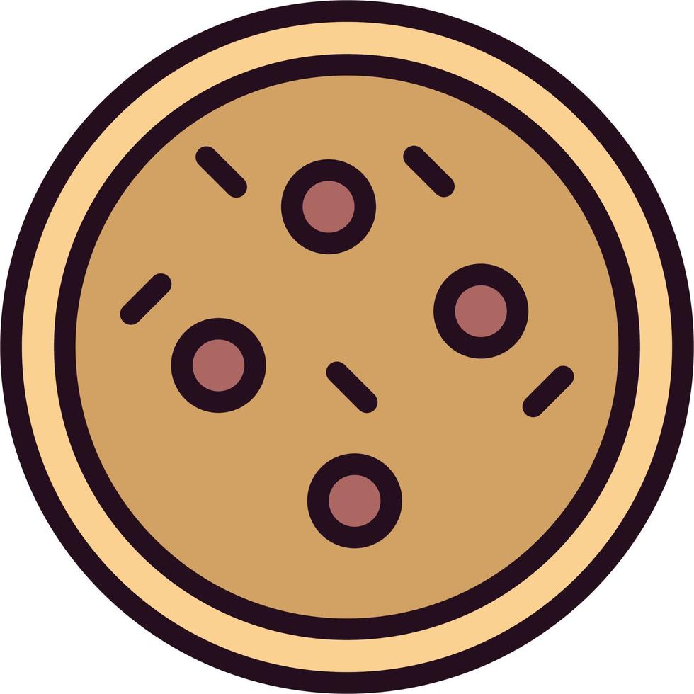ícone de vetor de biscoitos