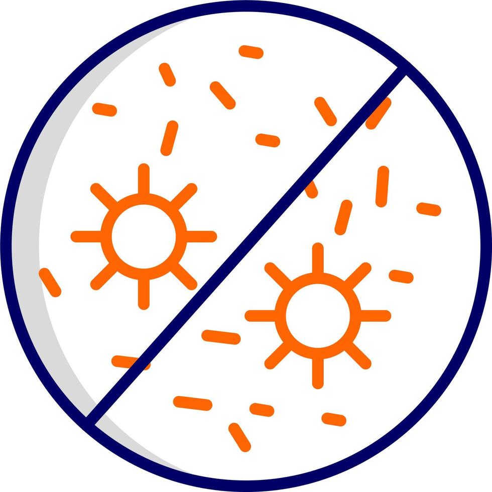 antibacteriano vetor ícone
