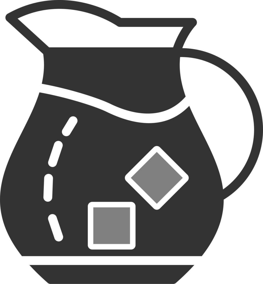 ícone de vetor de jarro de água