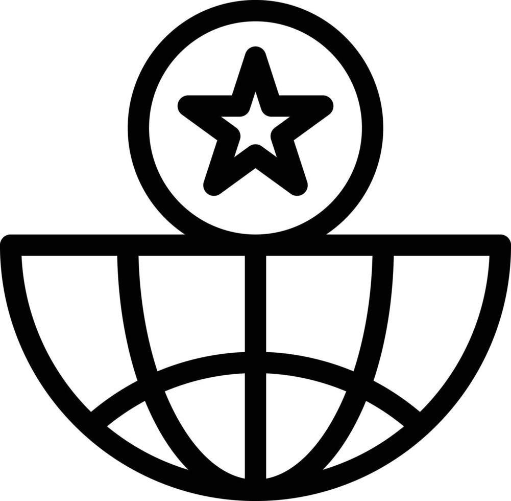 Estrela global vetor ilustração em uma background.premium qualidade símbolos.vetor ícones para conceito e gráfico Projeto.
