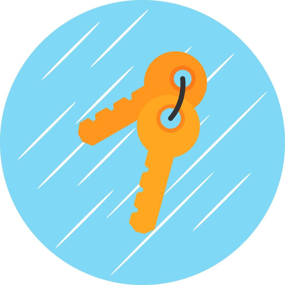 design de ícone de vetor de chaves