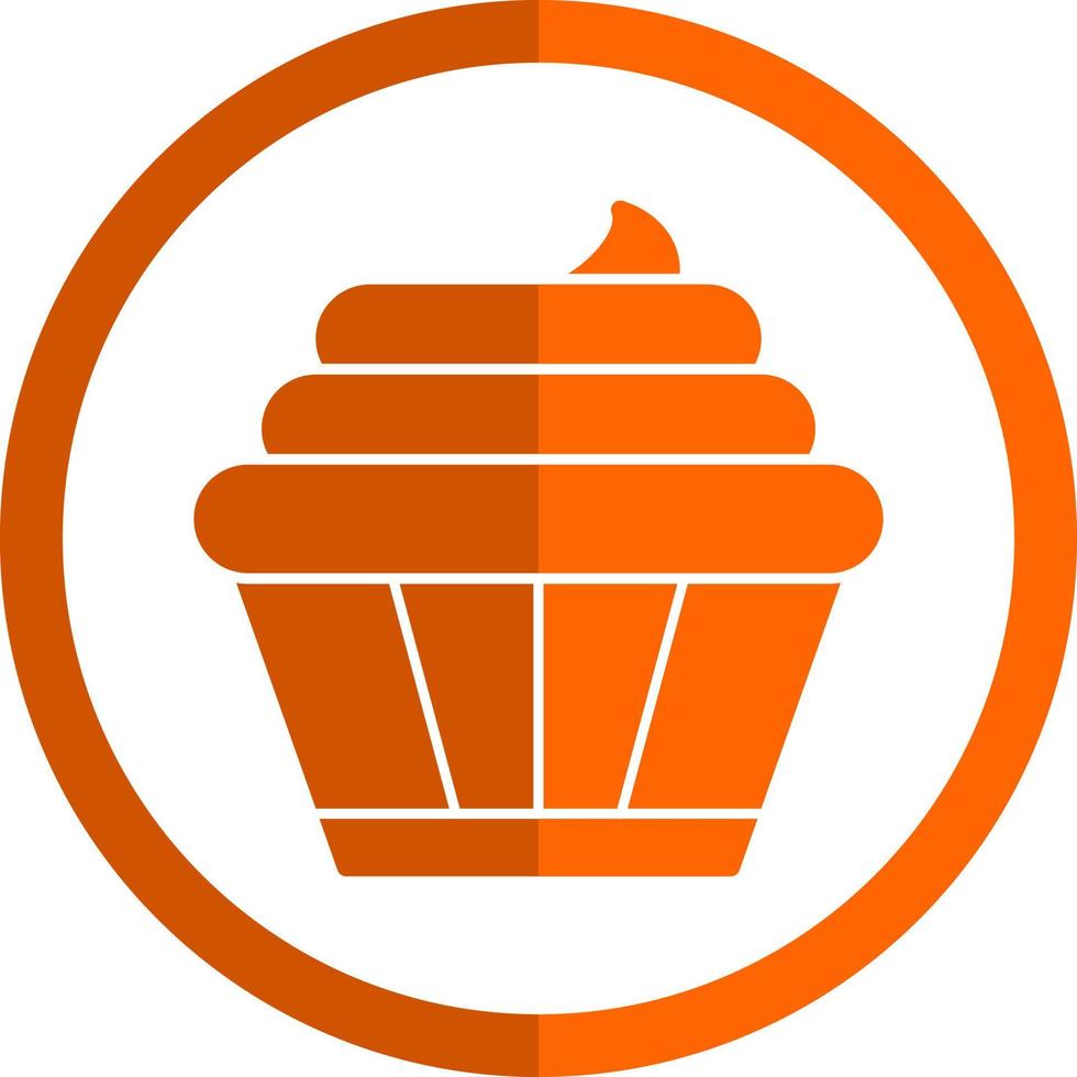 design de ícone de vetor de cupcakes