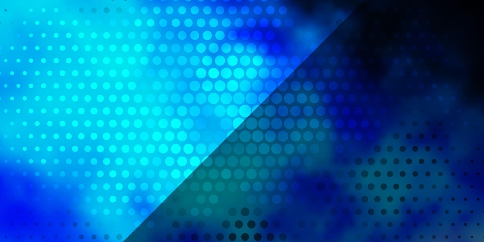 fundo vector azul escuro com círculos.