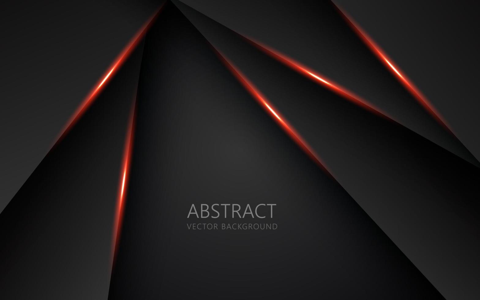 abstrato luz laranja preto espaço quadro layout projeto tecnologia triângulo conceito textura cinza fundo. vetor eps10