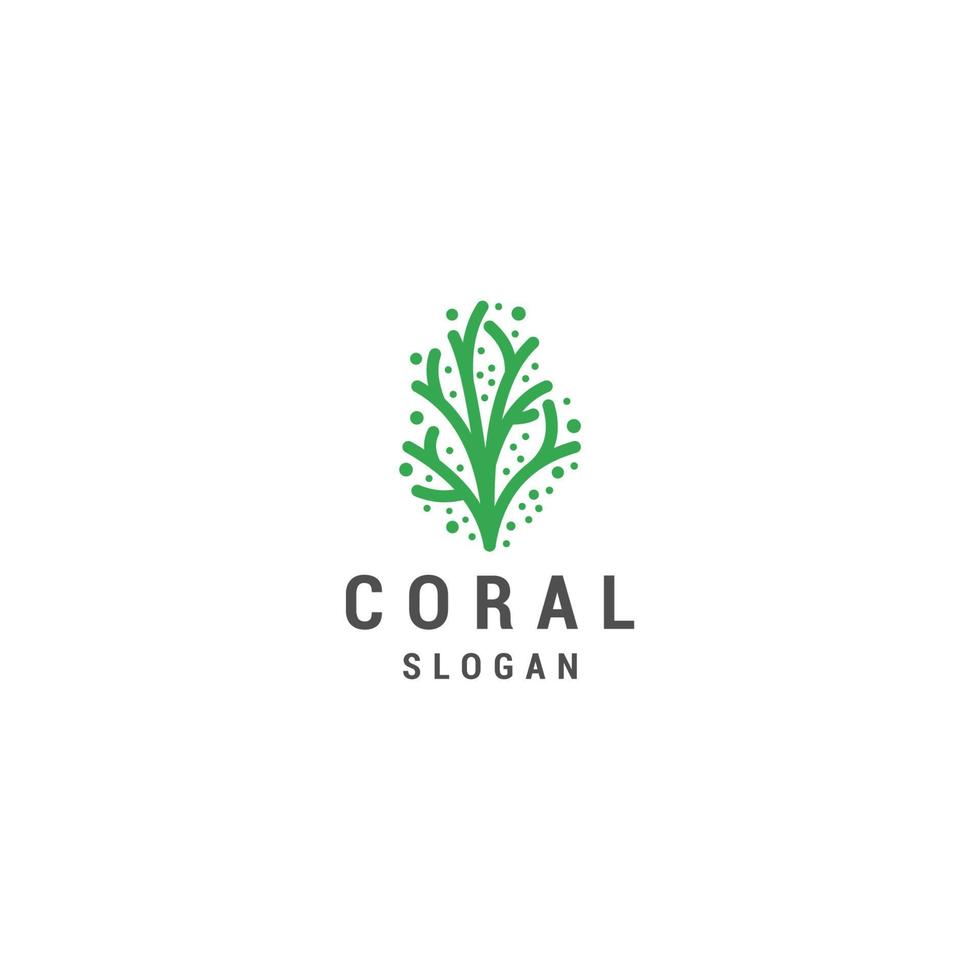 coral logotipo Projeto ícone vetor