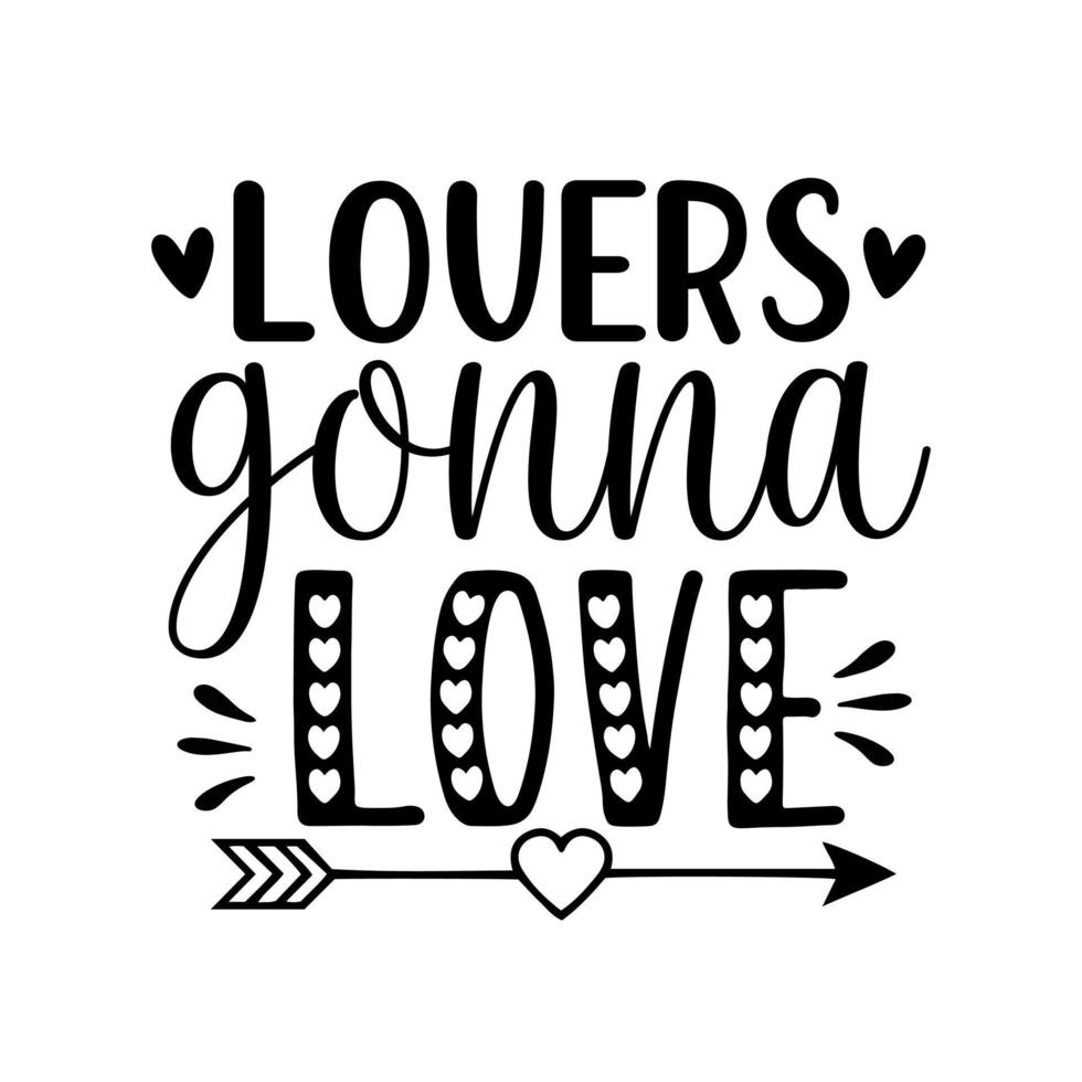 letras de mão dia dos namorados amor coração tipografia citações caligrafia fundo do cartão de dia dos namorados vetor